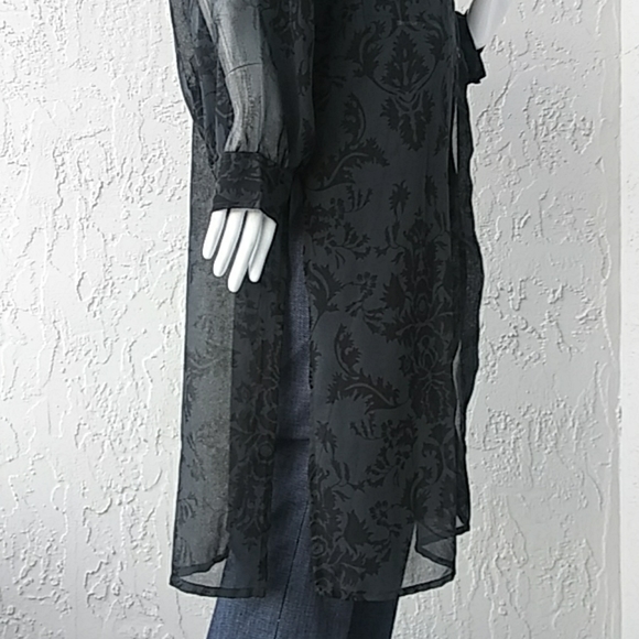 Revue Sheer See Through Lace Midi - Picture 6 of 8